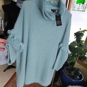 25191 Maison Pholya Italian Woman’s Sweater and matching headband Size M NWT